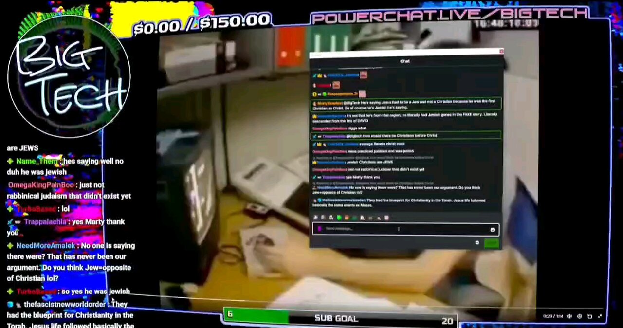BigTech explains that Christianity is just Judaism 2.0 (BigTech404 on Kick)
