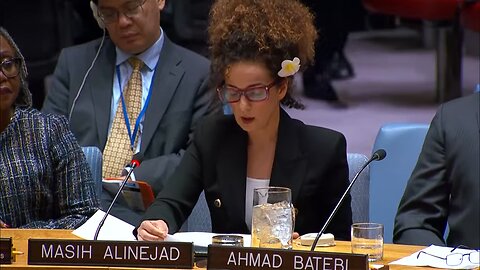 FULL REMARKS: Iranian Activists Expose Iran Torture, Massacres, and Government Crimes at UNSC