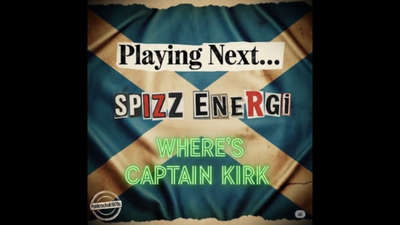 Spizz Energi - Wheres Captain Kirk - (Official Video 1979)