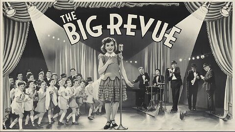 THE BIG REVUE (1929) Judy Garland, Mary Jane Gumm & Virginia Gumm | Musical, Short | Timeless Film