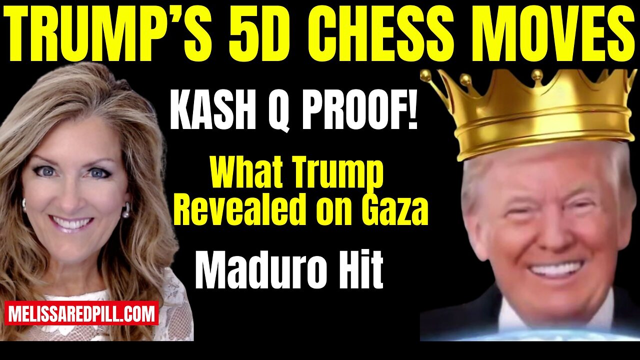 Trump 5D Chess Moves- CIA Hit, Election, Gaza Truth, Kash Sun 10-19-25 11 AM CST