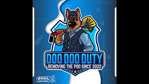 Client Testimonial – Cartoon Business Logo & Full Branding for “Doo Doo Duty”