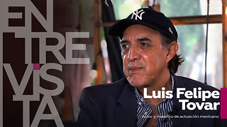 Luis Felipe Tovar: "Si tú no sales en la televisión, para la gente tú no eres un actor"