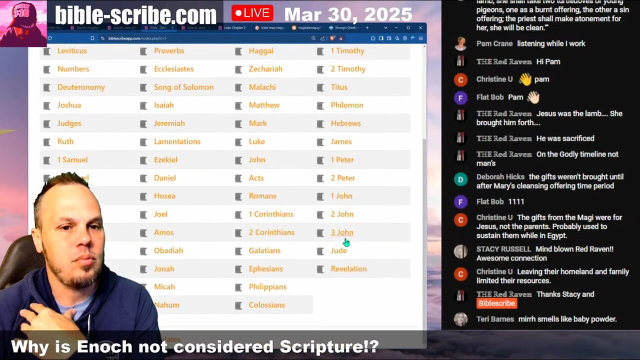 The Scales in Revelation, AI Technology, Is Enoch Scripture? Bible Reading Mark 7