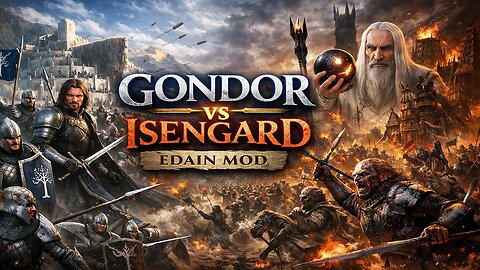 Battle for Middle Earth / Edain Mod / Gondor vs Isengard /