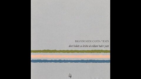 ANGELO BRANDUARDI--- CANTA YEATS