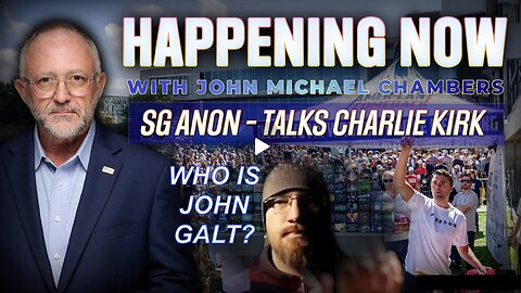 JMC W/ Unanswered Questions | SG Anon Analyzes the Charlie Kirk Assassination. WHO IS JOHN GALT?