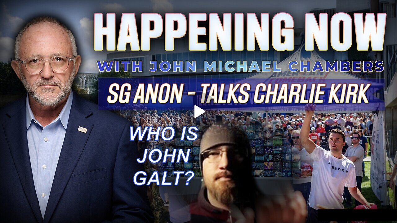 JMC W/ Unanswered Questions | SG Anon Analyzes the Charlie Kirk Assassination. WHO IS JOHN GALT?