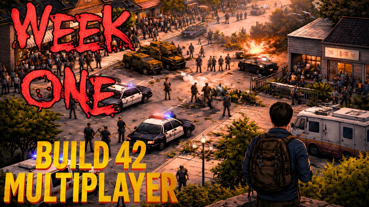 Week One MULTIPLAYER Build 42 | Project Zomboid