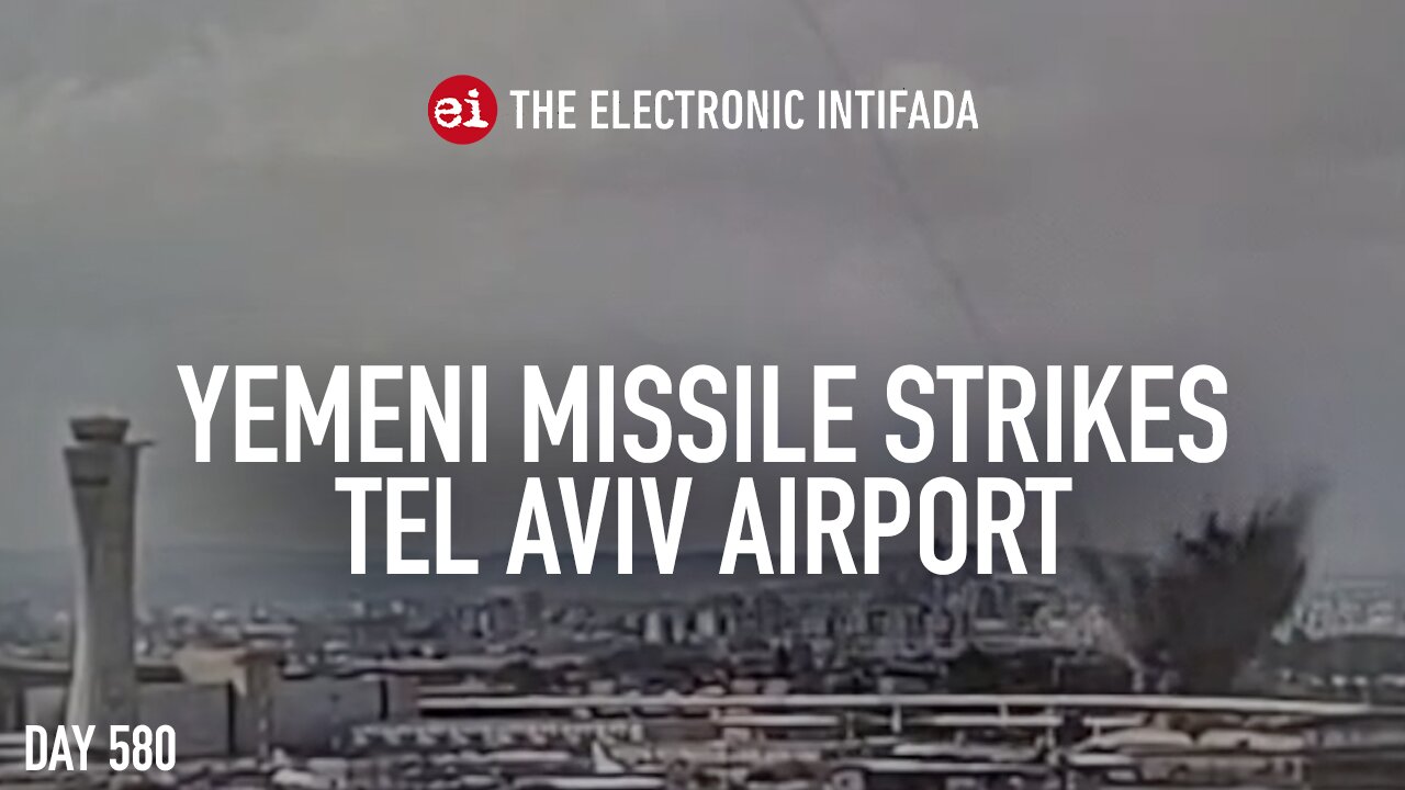Yemeni missile strikes Tel Aviv airport, with Jon Elmer
