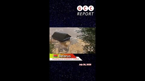#Belarus #Vitebsk #flood #landslide #weather #climate #destruction #anomaly #climatechange
