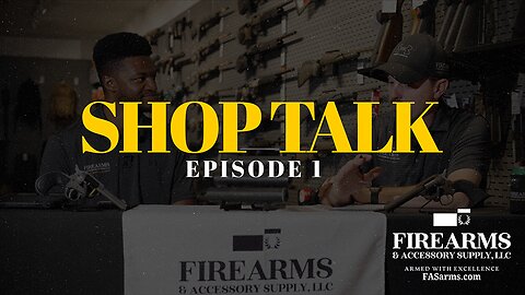 Shop Talk - Episode 1 (Membership Giveaway Announcement)