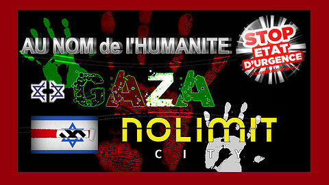 GAZA... STOP au nom de l'humanité toute entière ! (Hd 1080)