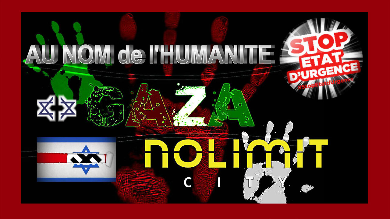 GAZA... STOP au nom de l'humanité toute entière ! (Hd 1080)