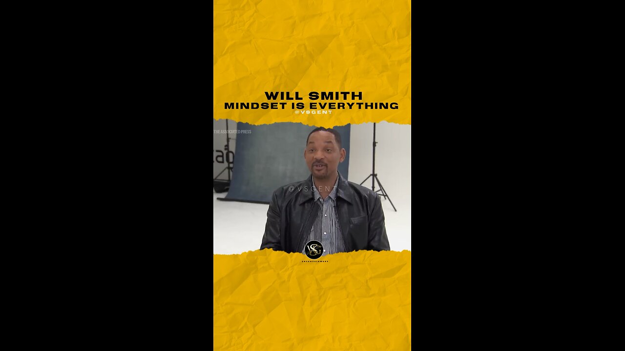 @willsmith Mindset is everything!