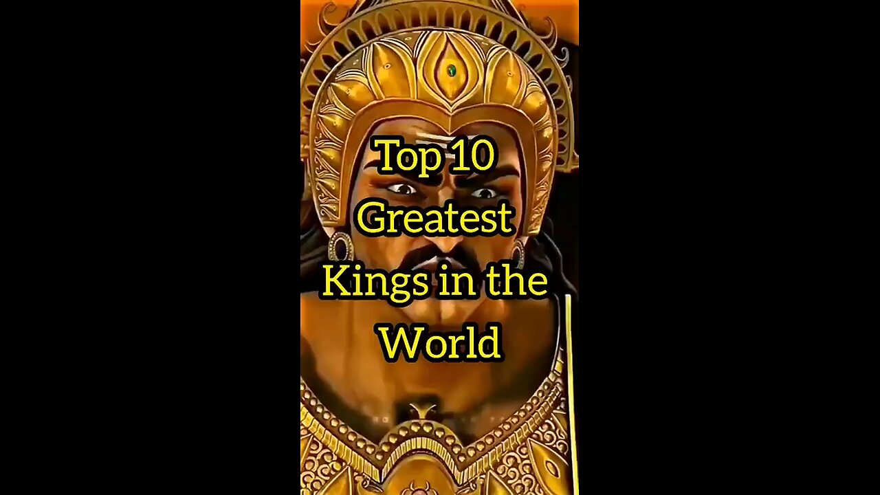 top10 greatest king in the world 💪