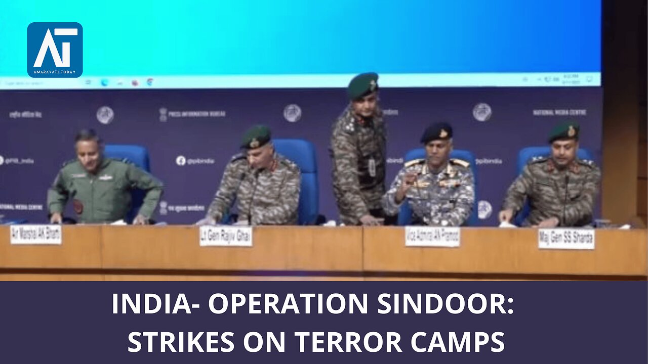 Indian Armed Forces Press Meet on Operation Sindoor | India-Pakistan Conflict Updates