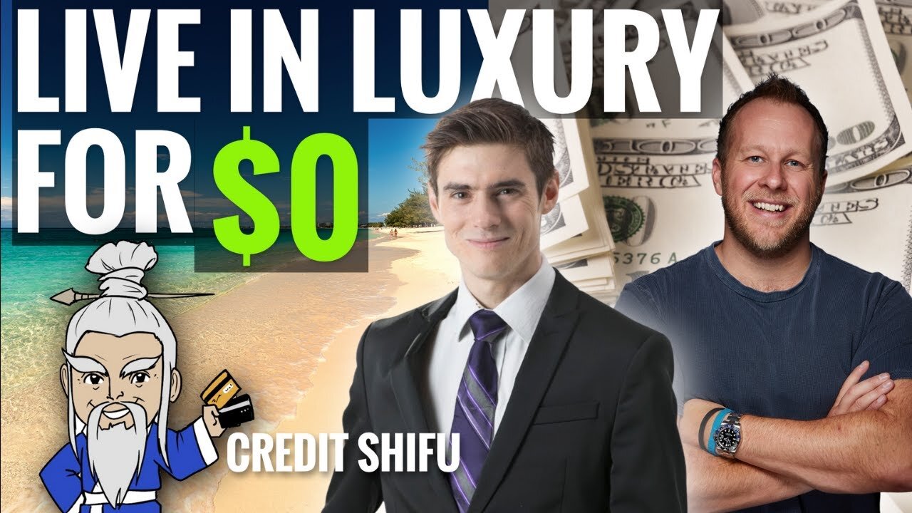 How to live in LUXURY for FREE hack [CREDIT SHIFU Investing Strategy]