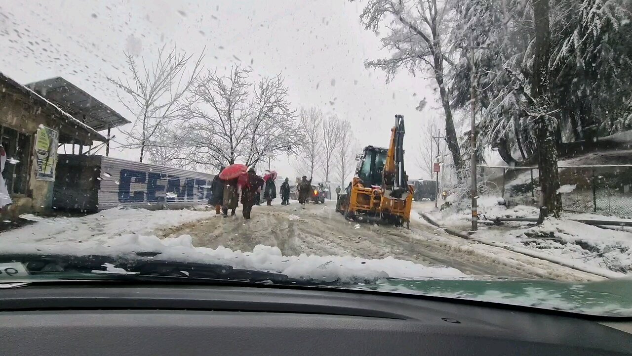 Stuck in #Snow Storm