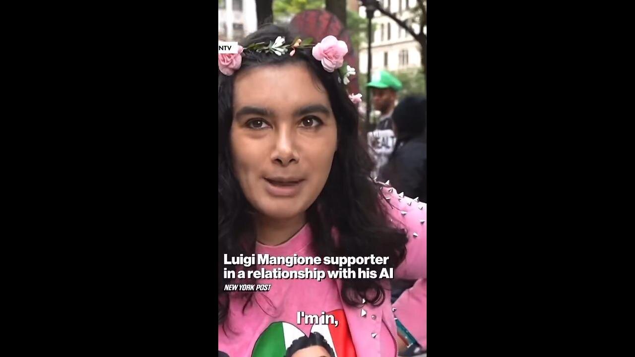 Oh my... Luigi Mangione supporter is in a relationship with his AI