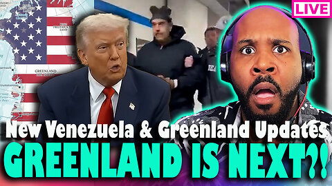 GREENLAND IS NEXT?! Trump Airforce One Presser & New Venezuela & Greenland Updates