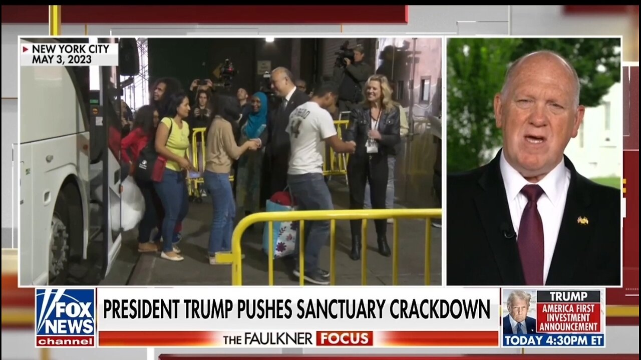 Border Czar: Sanctuary Cities Are On Notice
