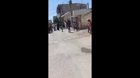 She lost her son and celebrating. The Syria of Al Joliani. He is Al Qaeda.