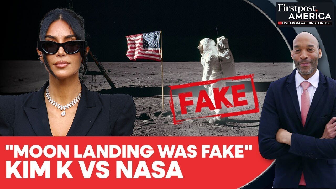 "Fake," Kim Kardashian Sparks Controversy Questioning NASA's Moon Landing | Firstpost America