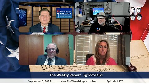 The Frontiers of Freedom Weekly Report - September 3, 2025