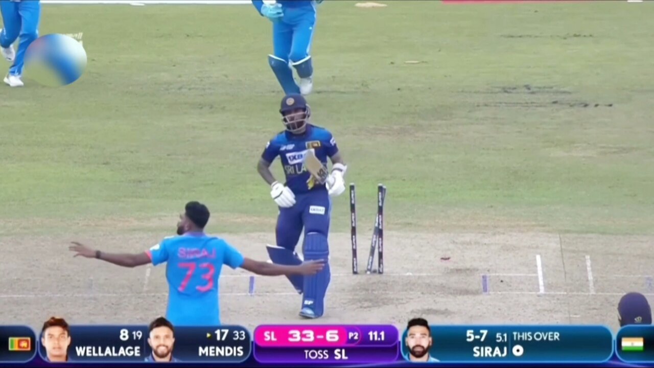 Mohammed Siraj’s 6 Wickets in Asia Cup Final 2023 | India vs