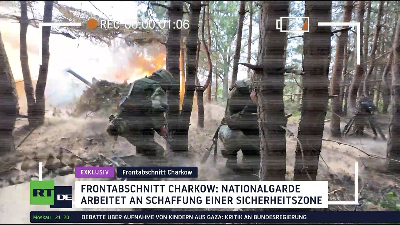 Exklusiv: Frontabschnitt Charkow – Schaffung einer Sicherheitszone