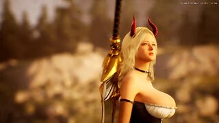 unknow, video game, big boobs, breast expansion, huge tits, mods