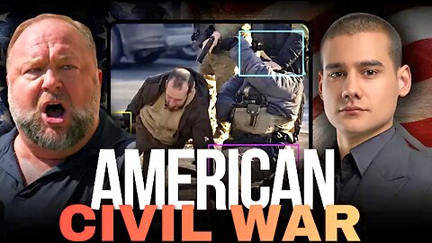 "100% Justified" - Alex Jones vs. Brian Krassenstein On Pretti Shooting & ICE Protests