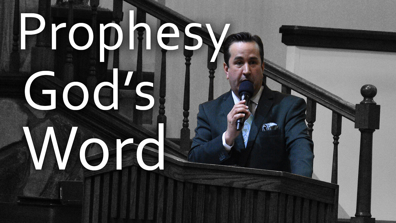 Prophesy God's Word
