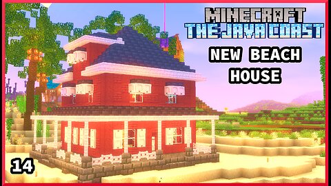 I Built a New House in My Minecraft Beach Town!