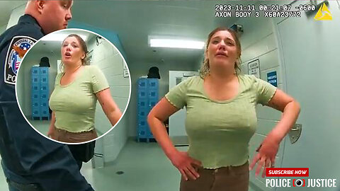 🚨 Rowdy Woman Arrested at Animal Hospital 🐕 | Shocking Police Bodycam Footage