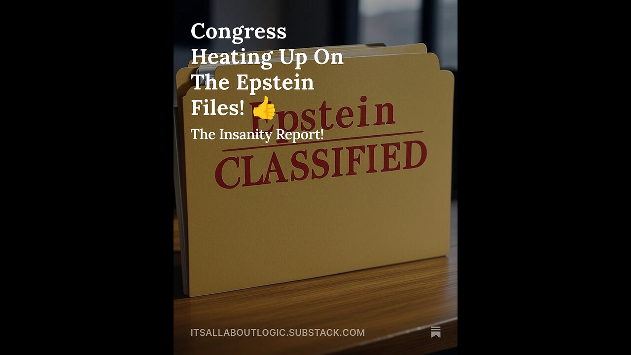 Congress Heating Up On The Epstein Files! 👍