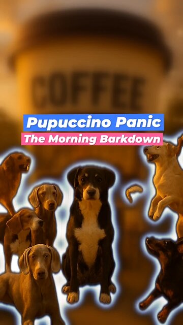 Pupuccino Panic: The Morning Barkdown