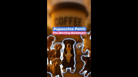 Pupuccino Panic: The Morning Barkdown