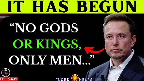 🔴WARNING- "ELON MUSK JUST CONFIRMED IT" #godmessage #Jesus | God's Message Now | Lord Helps