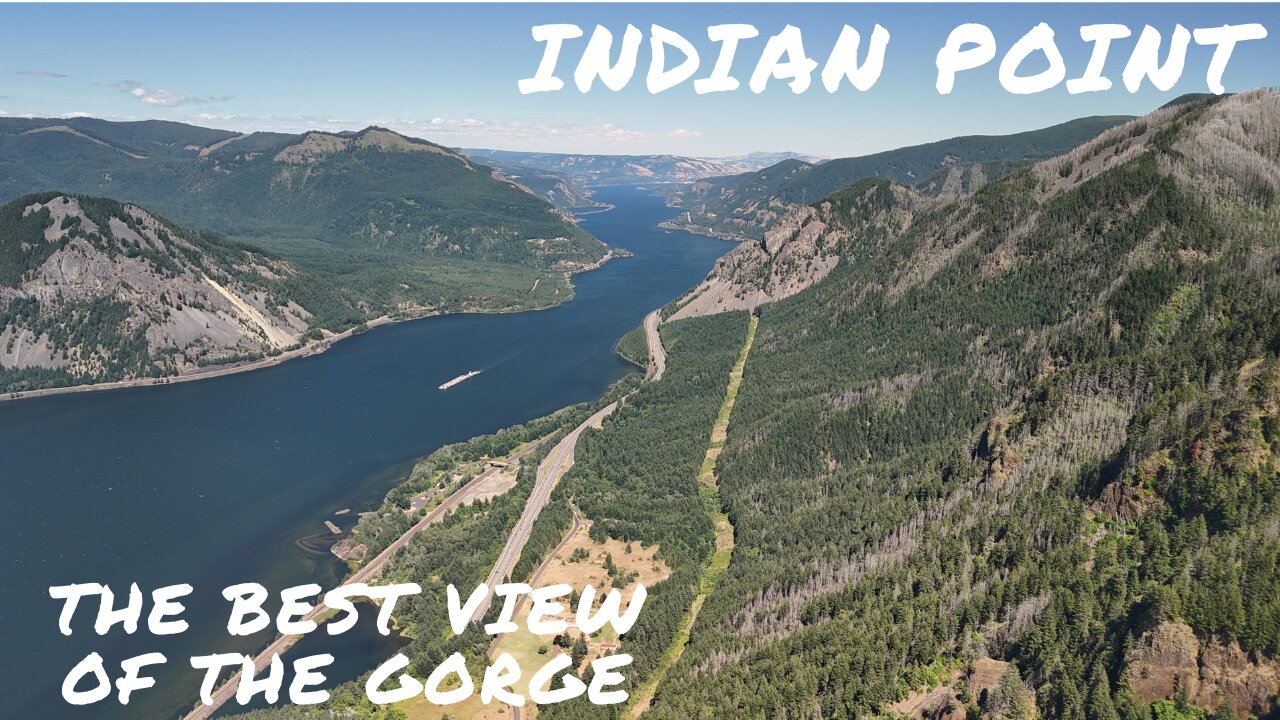 The BEST VIEWS overlooking the Columbia River Gorge | Proof with amazing 4k drone footage