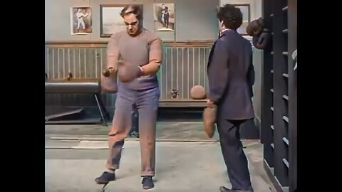 The Champion - Charlie Chaplin - Color Version