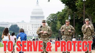 LUKE COVERS! (National Guard Brings Peace to DC As Liberals Scream)
