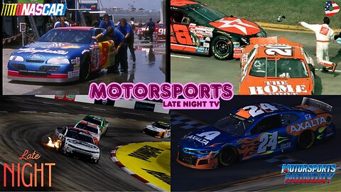 🏁 NASCAR & MOTORSPORTS/AUTOMOTIVE LATE NIGHT TV!🏁(HKMPLAYLIST)