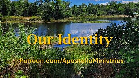 Our identity...in God.