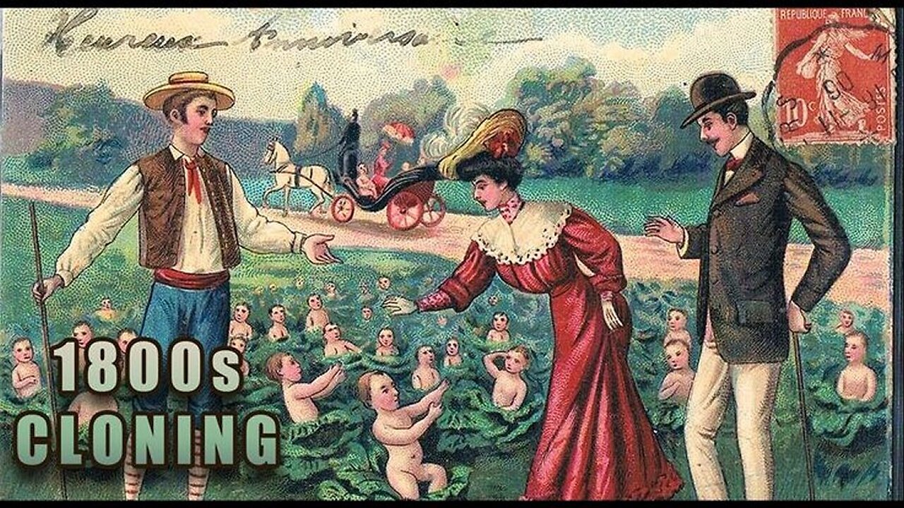 Mind Unveiled: 1800s Human Cloning Repopulation Cabbage Patch Babylon Babies!