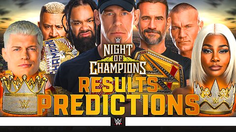 WWE Night of Champions 2025 - Winners Predictions