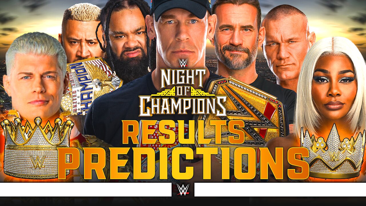 WWE Night of Champions 2025 - Winners Predictions