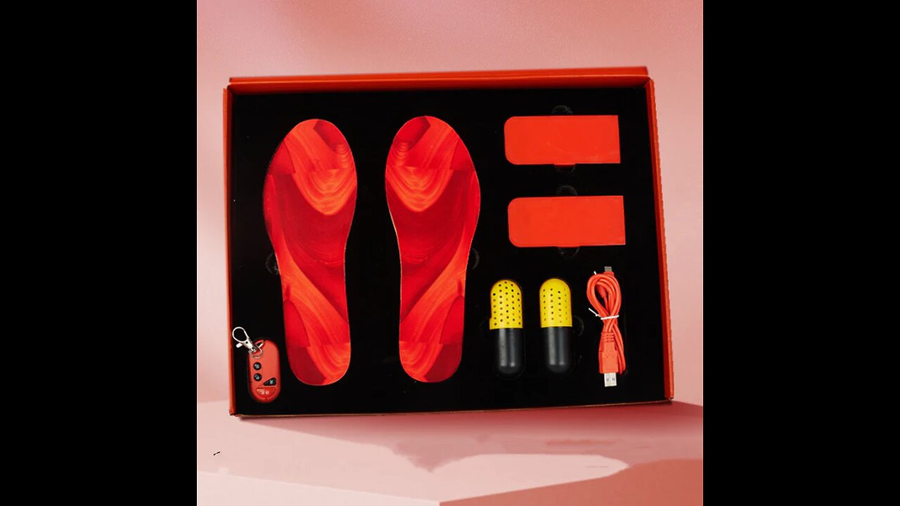 Graphene Rechargeable Heating Insole