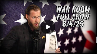 8 4 25 OWEN SHROYER War Room United States Of Israel Trends Number One On X